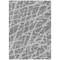 Homeroots 10' X 14' Charcoal Abstract Washable Non Skid Indoor Outdoor Area Rug 559261 - alternate 6