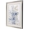 Homeroots Royal Blue I Framed Art Silver Picture Frame Print Wall Art 474081 - alternate 4