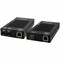 Transition Networks 10/100/1000 POE+ RJ-45 to 1000Base-SX MM LC Media Converter with -NA PS SGPAT1039-105-NA - alternate 1