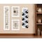 Homeroots Set Of Four Kitchen Collection V with Seven Peg Mug Rack 4 White Framed Print Kitchen Wall Art, 4PK 405959 - alternate 3