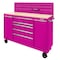 The Original Pink Box 60-Inch 7-Drawer Rolling Tool Cabinet Workstation, Pink PB6007WSR - alternate 5