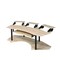 Homeroots 83" Natural and Black Music Recording Studio Desk 491454 - alternate 1