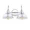 Jonathan Y Frisco 17.25" 2-Light Farmhouse Industrial Iron LED Vanity, Chrome JYL7482A - alternate 7