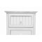 Homeroots 28" White Solid Wood Distressed Two Drawer Nightstand With USB Port 571341 - alternate 3