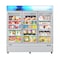 Koolmore 80 in. 3-Door Commercial Display Merchandiser Freezer 52 cu. ft. in White MDF-3GD-52C-WH MDF-3GD-52C-WH - alternate 1