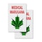Signmission Medical Marijuana Dispensary, A-Frame & 2 Decals Installed, Heavy-Duty Plastic Frame SBHD-D-2436-Medical Marijuana Dispensary - alternate 4