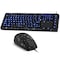 Delton M70/M41 Medical Grade Airtight Waterproof USB Backlit Computer Keyboard & Mouse, Black M71 - alternate 1