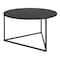Homeroots 33" Black Steel Round Coffee Table 520921 - alternate 4