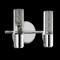 Jonathan Y Bolha 10.75" 2-Light Minimalist Modern Bubble Acrylic/Iron Integrated LED Vanity Light, Chrome JYL7223A - alternate 6