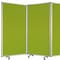 Homeroots 71" Green Iron Folding Six Panel Screen Room Divider 370382 - alternate 5