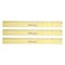 Westcott Flat Wood Ruler With Two Double Brass Edges, Standard/Metric, 12 in, Clear Lacquer Finish, 3PK 05221 - alternate 1