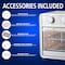Brentwood Industries 1700w 24 Quart Stainless Steel Convection Air Fryer Toaster Oven AF-2410S - alternate 5