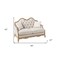 Homeroots 62in Beige And Brown Linen Loveseat and Toss Pillows 515747 - alternate 4