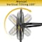 Edendirect Wall Mount Fan, 20 in Blade Dia, 3 Speeds Speeds, 120, 29 in W IR-FAN7503 - alternate 2