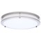 Nuvo Glamour LED 13 Inch Flush Mount Brushed Nickel Finish 27K/3K/35K/4K/5K CCT Selectable 62/1876 - alternate 1