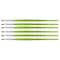 Da Vinci FIT Synthetics Student Brush, Synthetic, Acrylic & Tempera, Flat, Series 374, Size 4, 6PK VA-374_4 - alternate 2