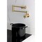 Kingston Brass Wall Mount Pot Filler Faucet, Brushed Brass KS4107CG - alternate 3