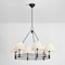 Hudson Valley Lighting Howard 6 Light Chandelier in Aged Brass/Distressed Bronze by Mark D. Sikes MDS1800-AGB/DB - alternate 2
