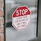 Signmission Stop Leave Your Car in This Lot and, 4 inch X 4 inch, Vinyl Decal, 2PK OC-D-2PACK-4-320 - alternate 3