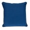 Homeroots 20" X 20" Blue Geometric Cotton Zippered Pillow 529290 - alternate 4