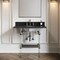 Kingston Brass 36-Inch Black Granite Console Sink with Acrylic Legs and Shelf, 8-Inch, 3-Hole KVPK36KAB8 - alternate 4