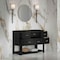 James Martin Vanities Lucian 48" Single Vanity, Carbon Oak, w/ 3 CM Phantome Eclos Widespread Top D704-V48-CBO-WPHT - alternate 4