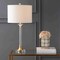 Jonathan Y Mark 28" Crystal/Metal LED Table Lamp, Clear/Brass Gold, 2PK JYL5039A-SET2 - alternate 7