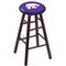 Holland Bar Stool Co Maple Counter Stool, Dark Cherry Finish, Kansas State Seat RC24MSDC - alternate 1