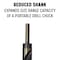Drill America 21/32" HSS Black & Gold Drill Bit with Reduced 1/2" 3-Flat Shank, Contractor Series KFD3F21/32 - alternate 7