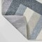 Jonathan Y Retro Rainbow Contemporary Stripe Blue/Cream/Gray 2 ft. x 8 ft. Runner Rug DZC102B-28 - alternate 3
