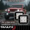 Trailfx LED Driving-Fog Light, 4 Clear High Intensity LED 5 Watt Bulbs 2X2F2 - alternate 4