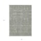 Homeroots 8' X 10' Cream and Tan Floral Washable Non Skid Indoor Outdoor Area Rug 564326 - alternate 4