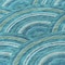Homeroots 9' X 12' Teal Blue Fern Green And Ivory Geometric Washable Indoor Outdoor Area Rug 615240 - alternate 7