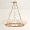 Troy Lighting Caelum 32.25in wide 6 Light Chandelier in Patina Brass F1332-PBR - alternate 4