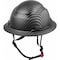 Ironwear Type 2 Class C Vented Full Brim Safety Helmet w/ Chin Strap, Black Graphite 3969-BL-CFMP - alternate 2
