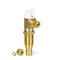 Everflow Icemaker Replacement Valve 1/2" PEX A Inlet x 1/4" Compression Outlet, Lead Free Brass 545F - alternate 1