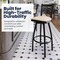 Flash Furniture HERCULES Black  inX in Back Swivel Metal Barstool - Tan Vinyl Seat XU-6F8B-XSWVL-TNV-GG - alternate 3