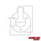 Extreme Max 3002.4567 Clean Rig Spacer - Large, 3-11/16" Diameter 3002.4567 - alternate 5