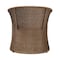 Bali & Pari Kintamani Bohemian Greywashed Rattan Accent Chair 253-14011-ZORO - alternate 4