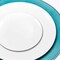 Smarty Had A Party 10.25" Solid White Organic Round Disposable Plastic Dinner Plates (120 Plates), 120PK 930W-CASE - alternate 4