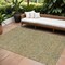 Homeroots 8' X 10' Orange Blue And Green Floral Washable Indoor Outdoor Area Rug 604628 - alternate 1