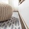 Jonathan Y Ararat High-Low Pile Moroccan Diamond Modern Black/Ivory 2 ft. x 10 ft. Indoor/Outdoor Runner Rug SBH105B-210 - alternate 5