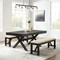 Crosley Hayden 3-Piece Dining Table Set For 6 KF13024SL - alternate 4
