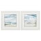 Homeroots 19" X 19" White Frame Subtle Mist, Set Of 2, 2PK 365270 - alternate 4