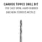 Drill America 33/64" Carbide Tipped 2MT Taper Shank Drill Bit DWDTSCT33/64 - alternate 3