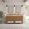 James Martin Vanities Malibu 72" Double Vanity, Amber Birch, w/ 3 CM Tajnar Eclos Top 505-V72-AMB-3TJR - alternate 5
