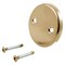 Delta Other Overflow Plate & Screws - No Trip Lever RP31556CZ - alternate 2