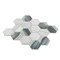 Apollo Tile Gray Beige 10.2 in x 11.7 in Recycled Glass Matte Floor and Wall Mosaic Tile 8.29 sqft/case, 10PK APLNNH8808GRA - alternate 5