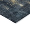 Homeroots 10' X 14' Blue Gray And Gold Abstract Washable Indoor Outdoor Area Rug 603052 - alternate 3