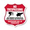Signmission No Trespassing Shield Sign This Property, 6 Inch X 6 Inch, Plastic Sign SHI-P-6-409 - alternate 1